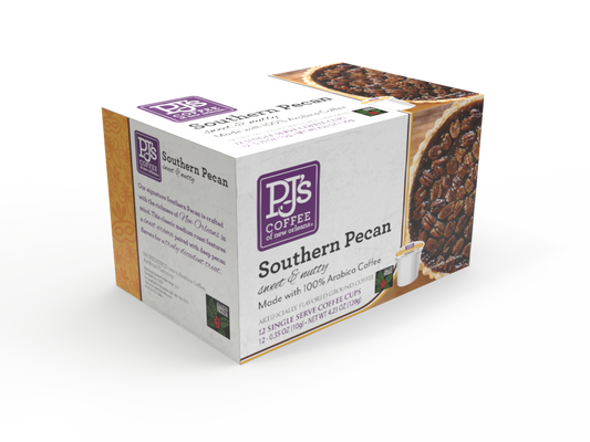 PJ's Coffee of New Orleans Single Serve Cups - Southern Pecan