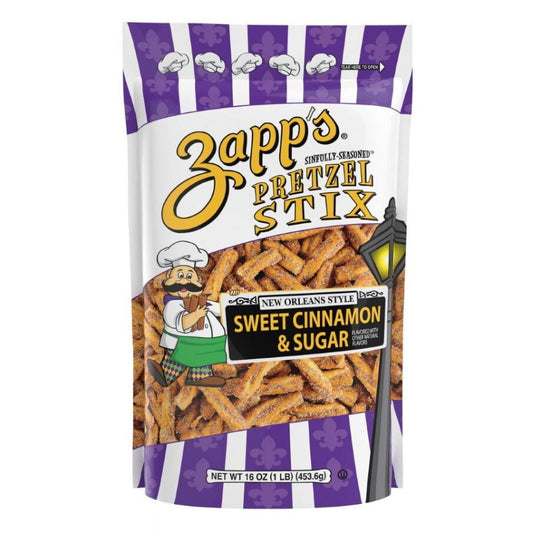 Zapp's Pretzel stick Sweet Cinnamon & Sugar