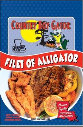 Country Boy Louisiana Alligator Filet