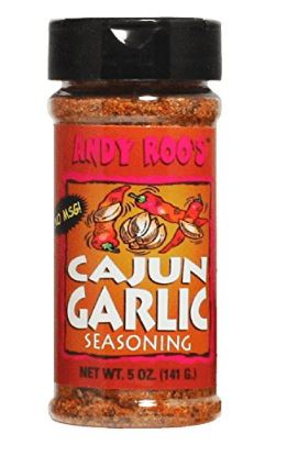 Andy Roos Cajun Garlic Seasoning