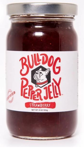 Bull Dog Strawberry Pepper Jelly