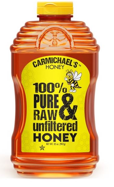 Carmichael's Pure & Raw Honey 32oz