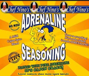 Chef Nino's Cajun Adrenaline Seasoning