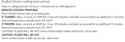 Big Easy Stuffed Chicken-Cheddar Cheese Jalapeno Cornbread