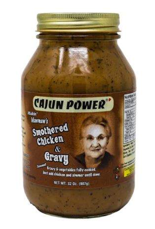Cajun Power Smothered Chicken & Gravy