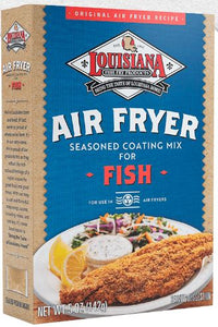 Louisiana Fish Fry Air Fryer Seasoned Coating Mix-Fish