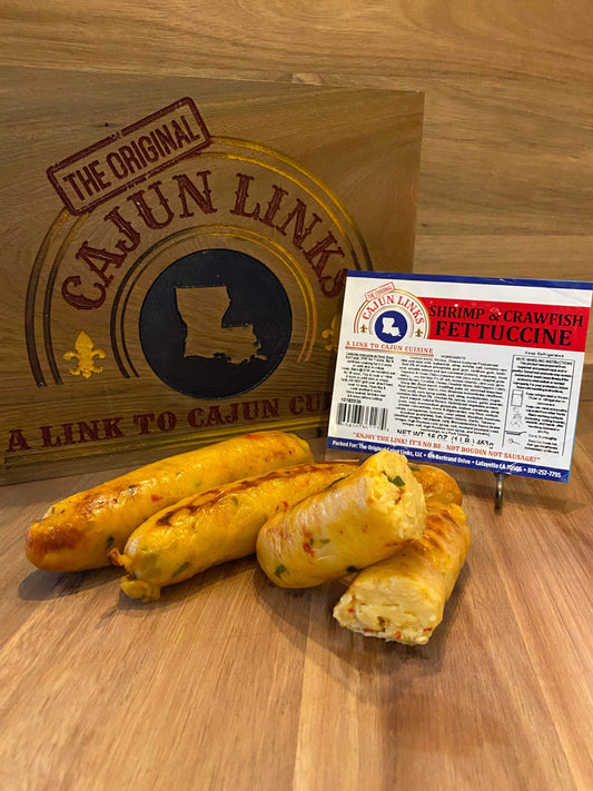 The Original Cajun Links-Shrimp & Crawfish Fettuccine