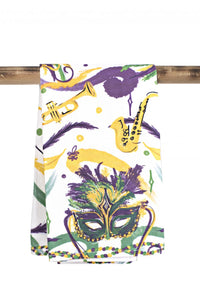 Kitchen Towel – New Mardi Gras Mask