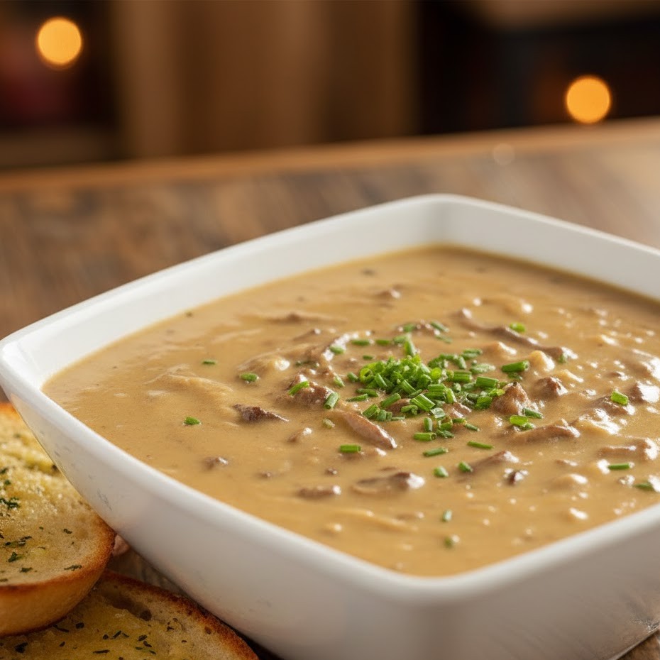 Mushroom & Brie Soup