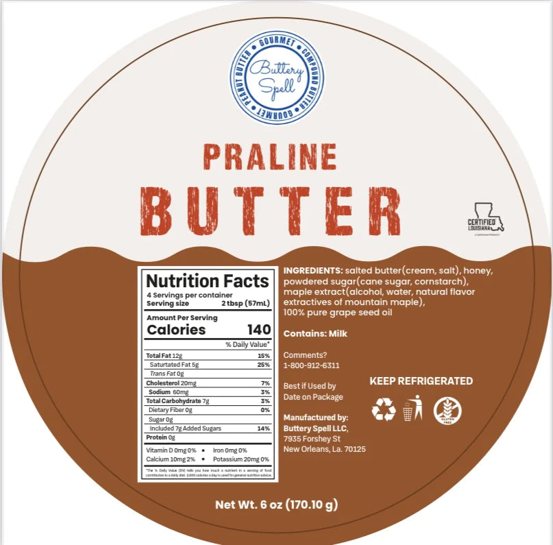 Buttery Spell Praline Butter