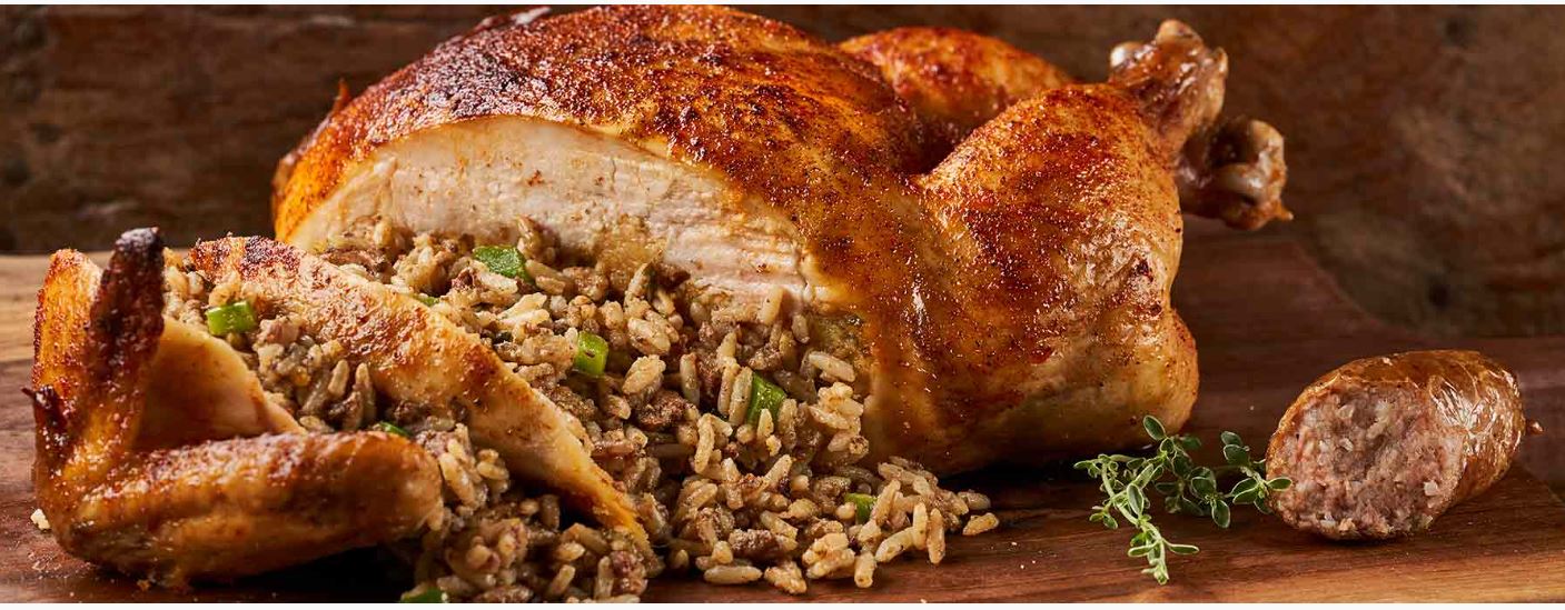 Big Easy Stuffed Chicken-Pork & Sausage Jambalaya – NolaCajun