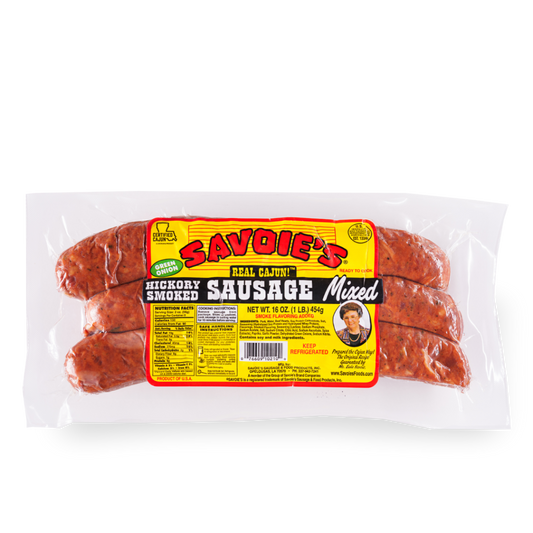 Savoie's Smoked Mixed Sausage- Green Onion