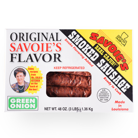 Savoie's Smoked Mixed Sausage- Green Onion