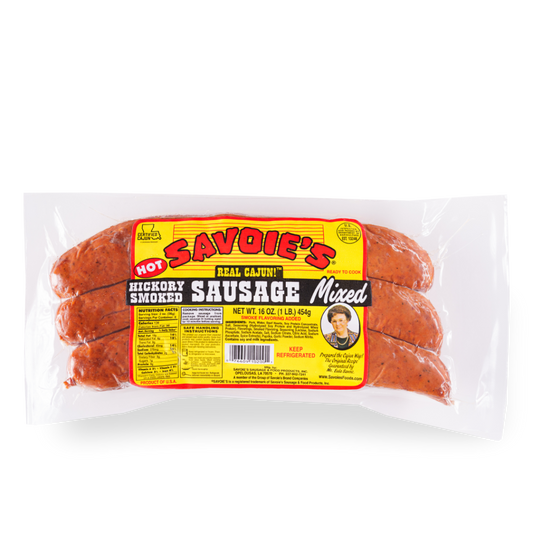 Savoie's Smoked Mixed Sausage- Hot