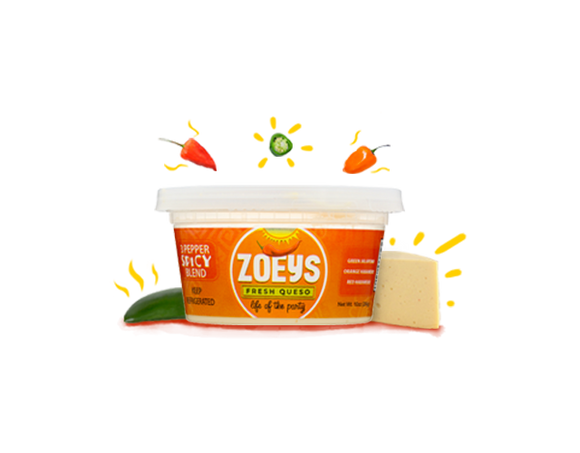 Zoey's Fresh Queso-Spicy