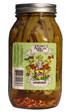 Stuart's Cajun Dill Okra-28oz