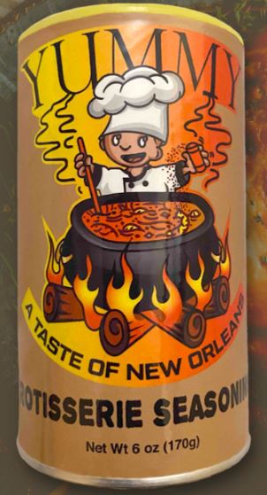 YUMMY: A Taste of New Orleans Rotisserie Seasoning