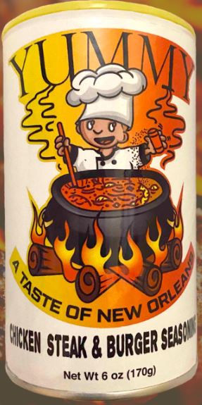 YUMMY: A Taste of New Orleans Chicken/Steak/Burger Seasoning