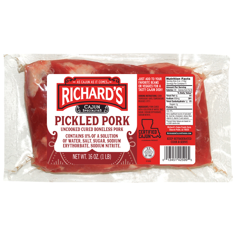 Richard Pickled Pork