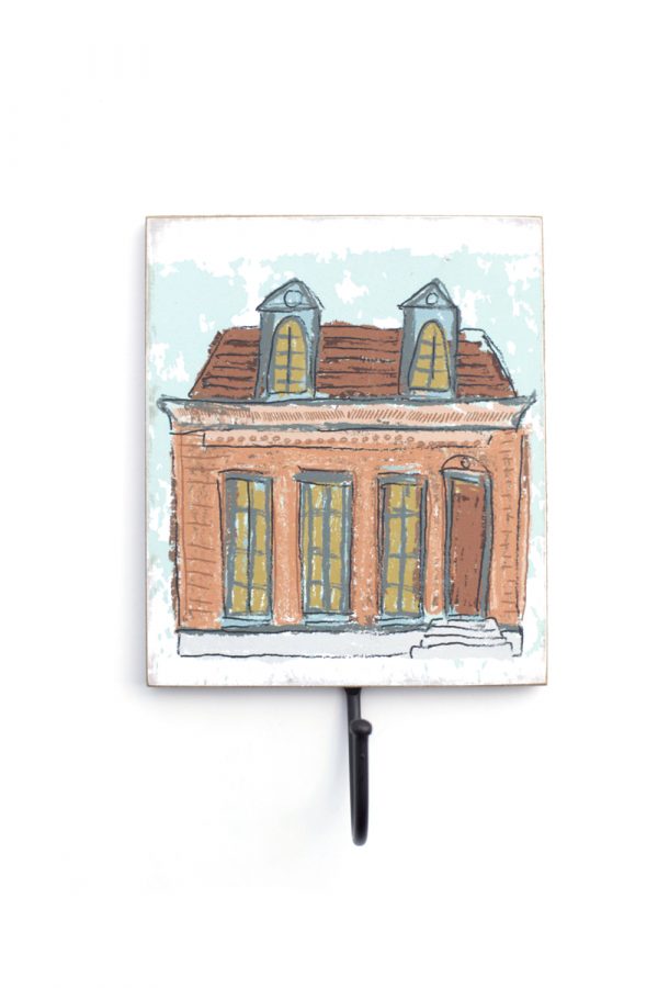 Peach Creole Cottage Wall Hook