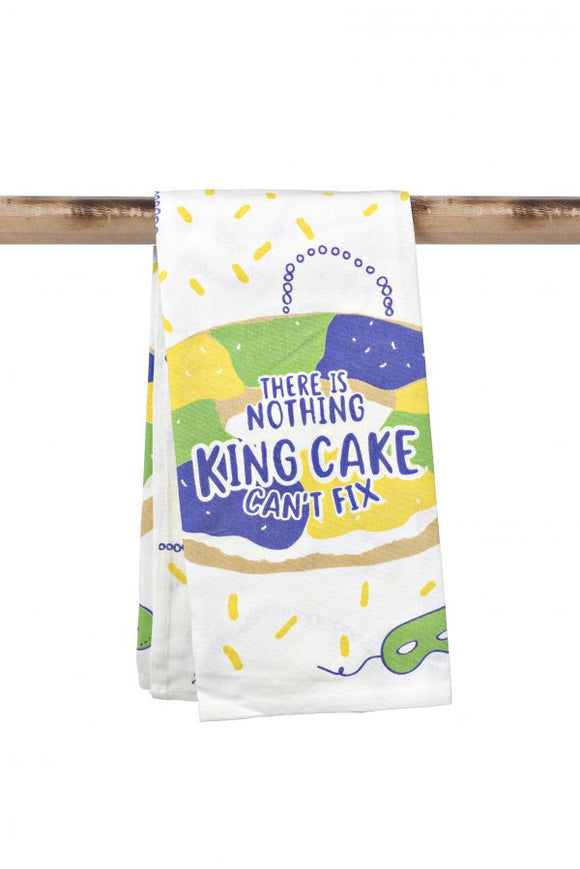 Kitchen Towel - There is Nothing King Cake Can't Fix