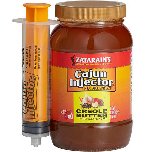 Zatarain's Cajun Creole Butter w/ Injector Injectable Marinade – NolaCajun