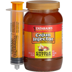 Zatarain's Cajun Creole Butter w/ Injector Injectable Marinade