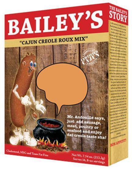 Bailey's Cajun Creole Roux Mix