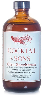 Cocktail & Sons Oleo Saccharum Syrup
