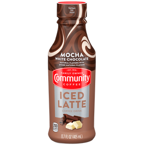 Community Coffee Mocha White Chocolate Iced Latte