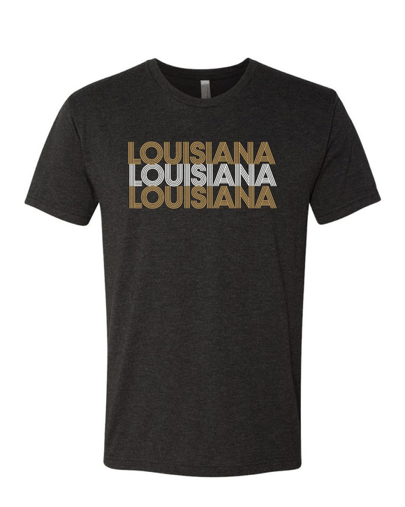 Louisiana Girl T-shirt Crawfish and Sweet Tea Short-sleeve 