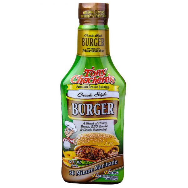 Tony Chachere's Creole Style Burger Marinade