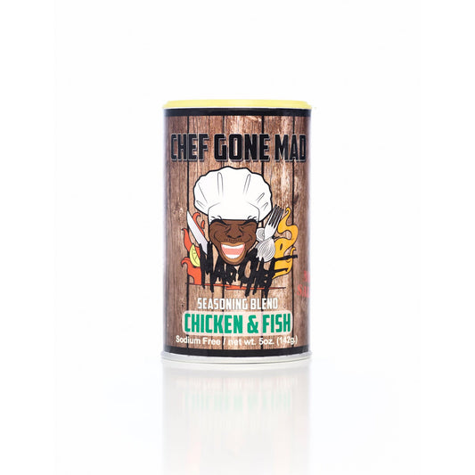 Chef Gone Mad - Chicken & Fish Seasoning
