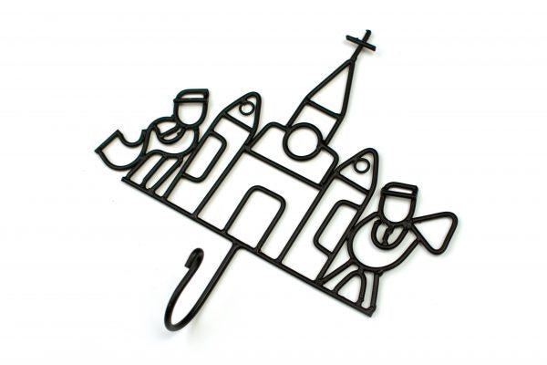 St. Louis Cathedral Metal Wall Hook