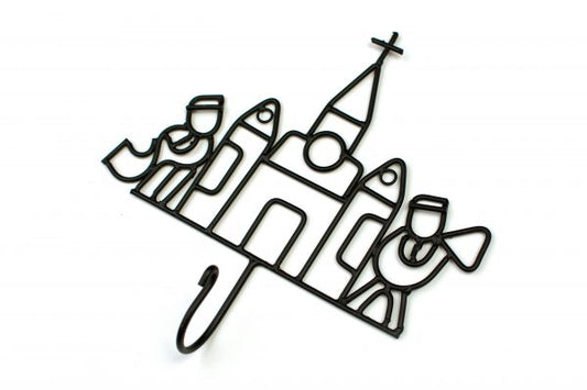 St. Louis Cathedral Metal Wall Hook
