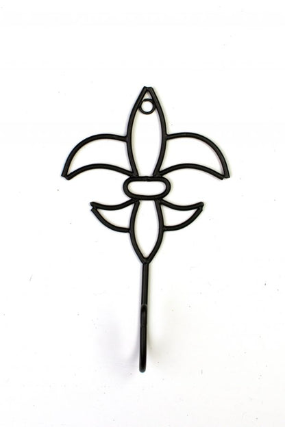 Fleur de Lis Metal Wall Hook