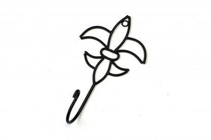 Fleur de Lis Metal Wall Hook