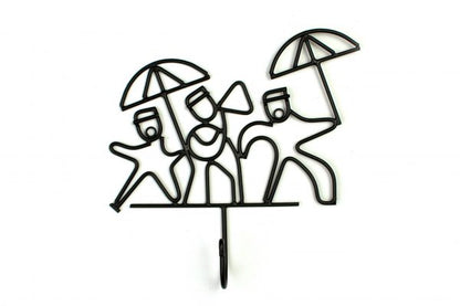 Second Line Metal Wall Hook