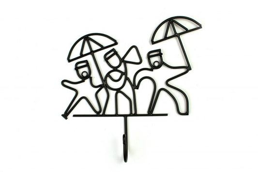 Second Line Metal Wall Hook