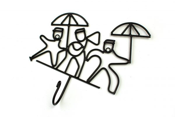 Second Line Metal Wall Hook