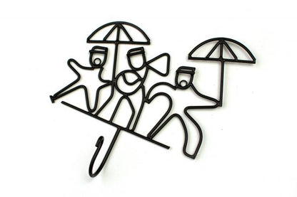 Second Line Metal Wall Hook