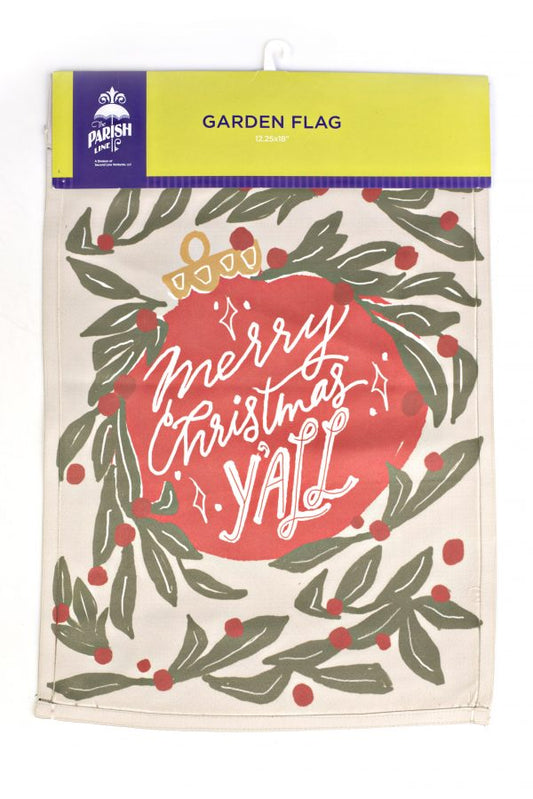 Merry Christmas Y'all - Garden Flag