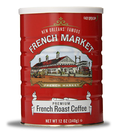 French Market Coffee-Can-French Roast