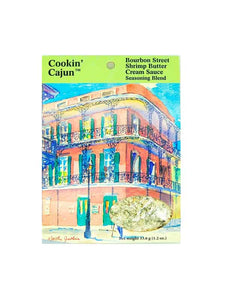 Cookin' Cajun Bourbon Street Shrimp Butter Cream Sauce Seasoning Blend