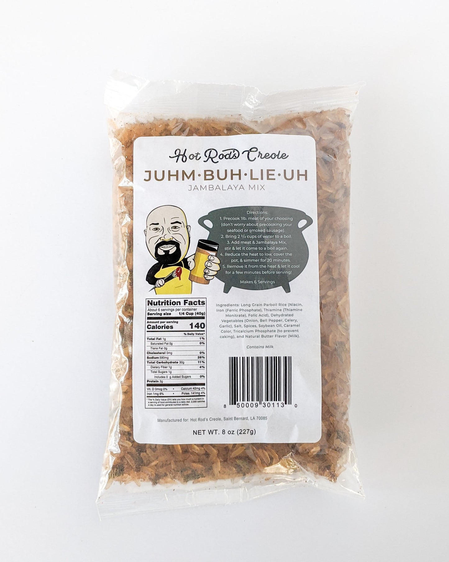 Hot Rod's Creole Juhm-buh-lie-uh