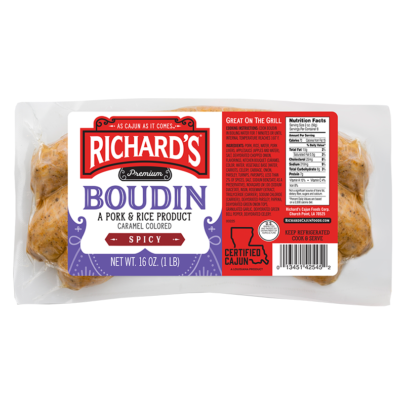Richard's Spicy Boudin
