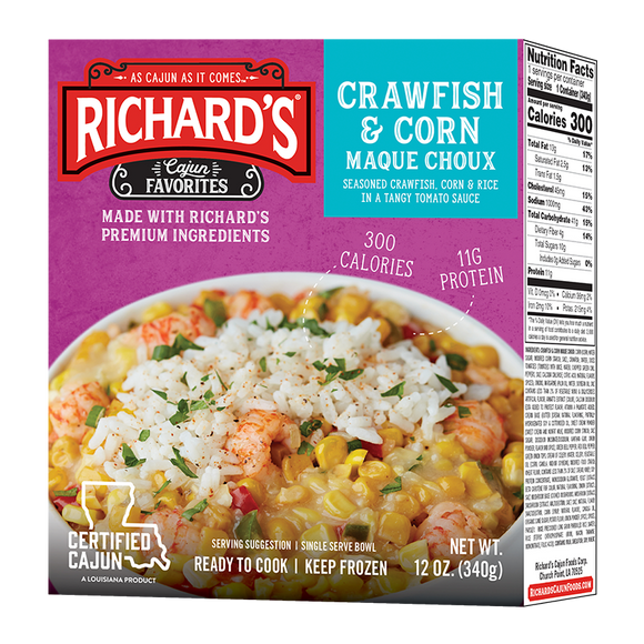 Richard's Cajun Favorites - Crawfish & Corn Macque Choux