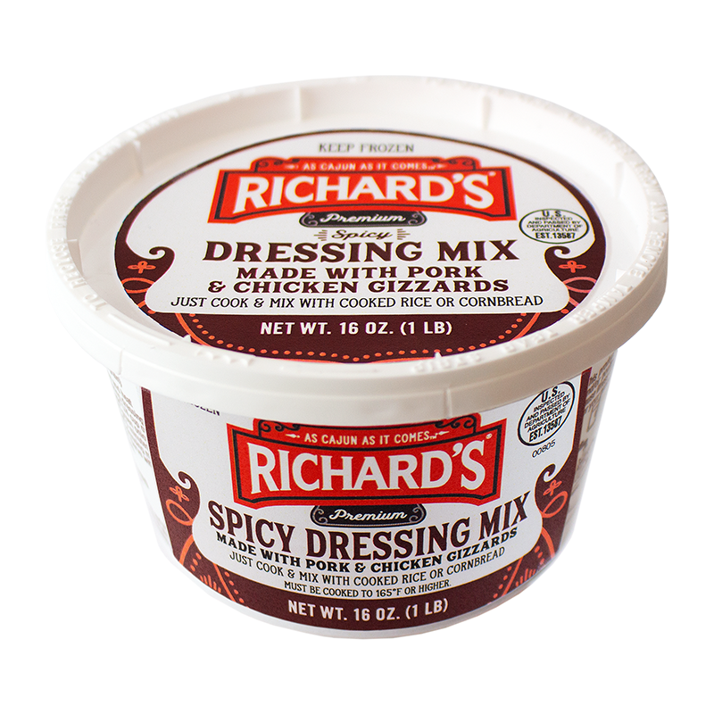 NolaCajun Richards Spicy Rice Dressing Mix Louisiana Cajun