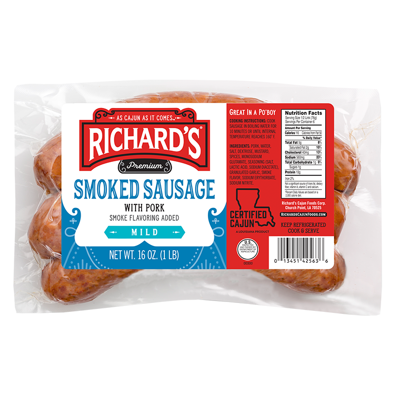 Richard's Mild Smoked Pork Sausage