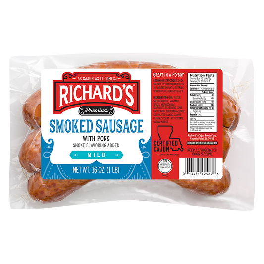 Richard's Mild Smoked Pork Sausage